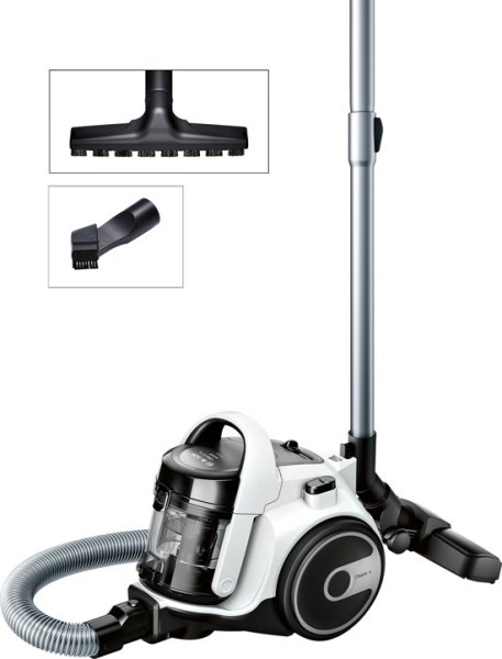 Aspirateur Bosch BGS05A222/----wit vooraanzicht