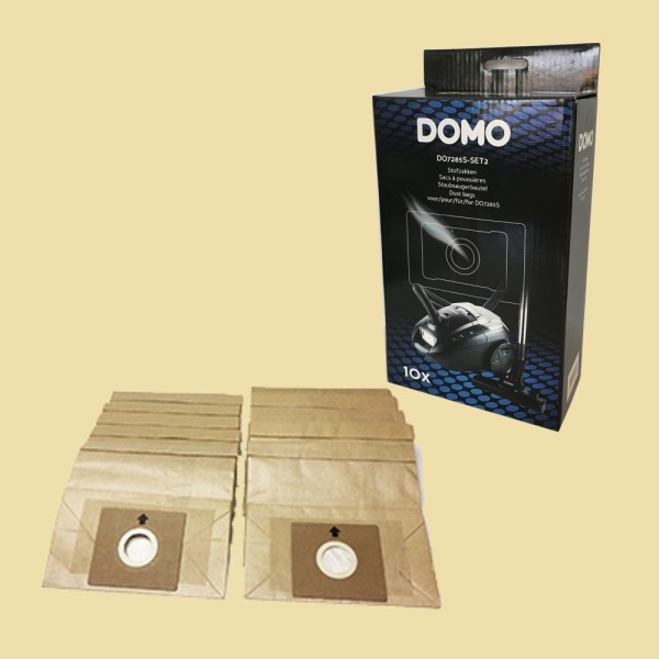 Sac d'aspirateur Domo DO7285S-SET2 vooraanzicht