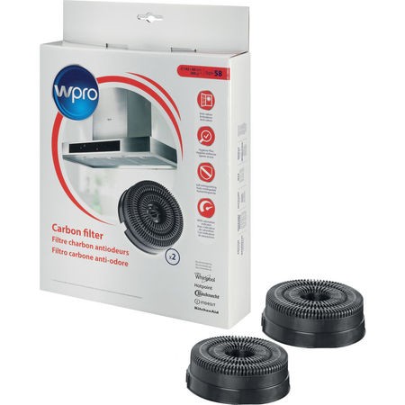 Dampkap toebehoren Whirlpool AKB000 vooraanzicht