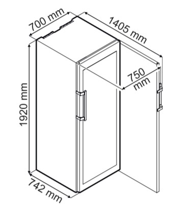 Wijnkast Liebherr WTES587222 detail 3