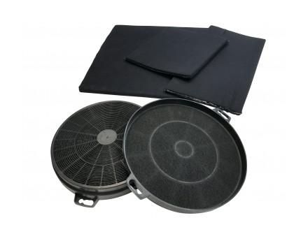 Dampkap toebehoren Venduro KOOLSTOFFILTERLOW vooraanzicht