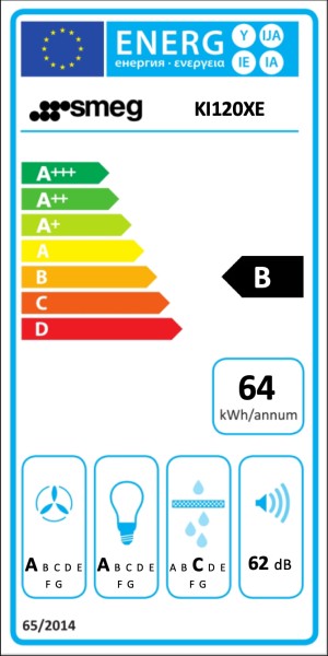 Dampkap eiland Smeg KI120XE detail 3