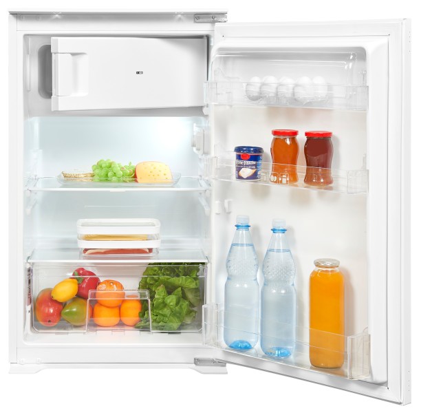 Frigo intégrable hauteur 88cm Exquisit EKS131-4-040E/vriesvak detail 1