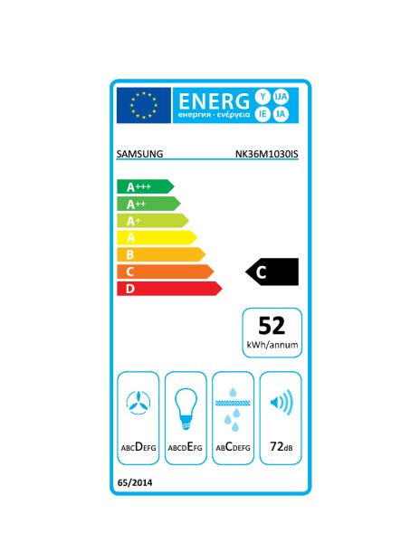 Dampkap telescopisch Samsung NK36M1030IS detail 4