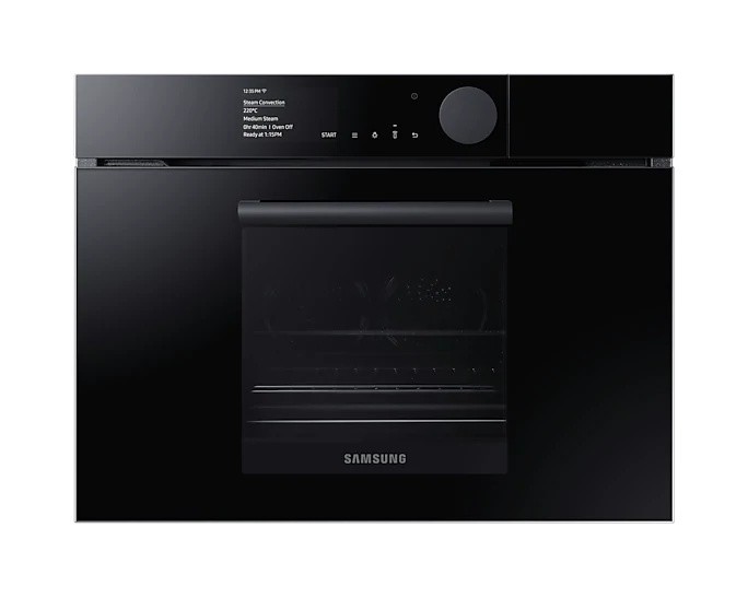 Combi : oven + stoom Samsung NQ50T8939BK / ZWART ONYX vooraanzicht
