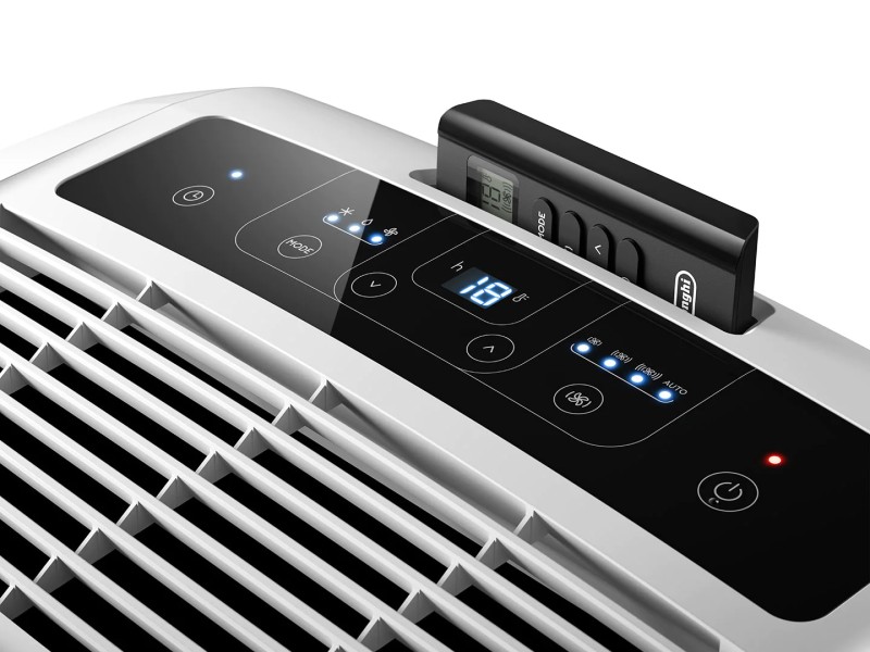 Climatisation Delonghi PACEM82/ met afvoerbuis detail 1