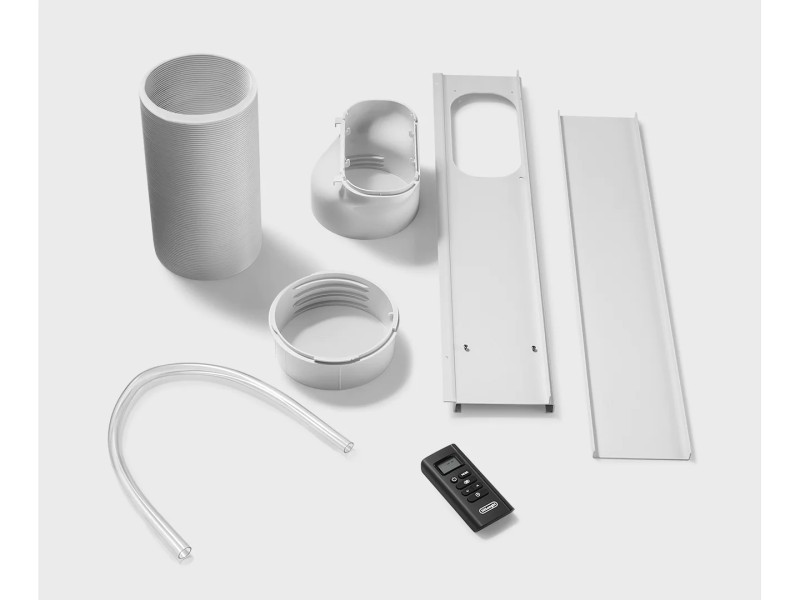 Climatisation Delonghi PACEM82/ met afvoerbuis detail 2