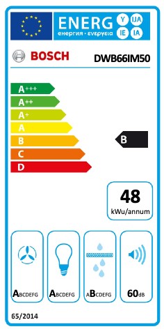 Hotte cheminée Bosch DWB66IM50 detail 5
