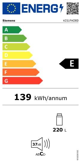 Koelkast inbouw 140-149cm hoog Siemens KI51FADE0 detail 6