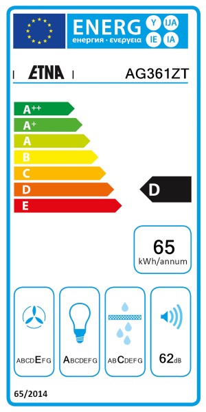 Hotte intégrable Etna/by Atag AG361ZT detail 3