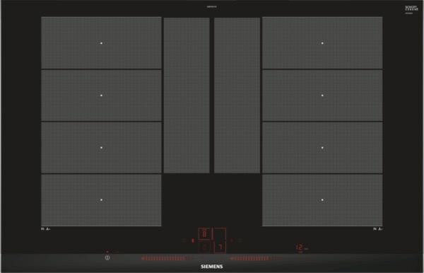 Kookplaat inductie Siemens EX875LYC1E/--- vooraanzicht