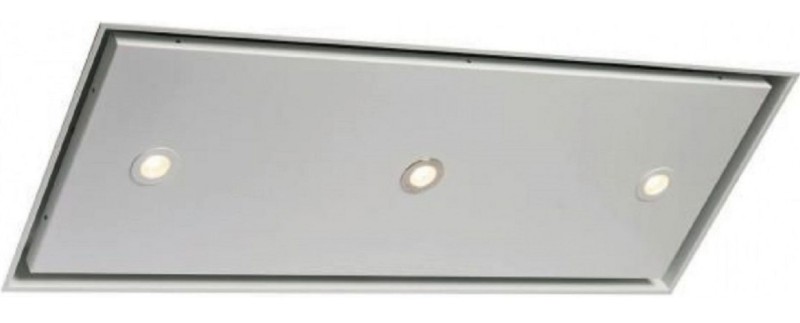 Hotte groupe aspirant Venduro RA120LOW-MMINOX vooraanzicht