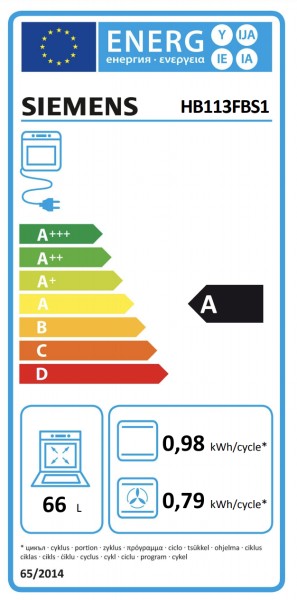 Multifunctie oven Siemens HB113FBS1 detail 6