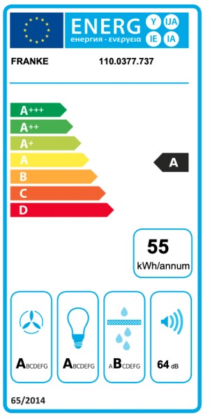 Dampkap wand/schouw Franke FSMA905WH detail 2