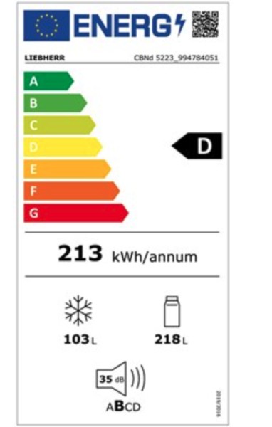 Koelvriescombinatie Liebherr CBND522320 detail 5
