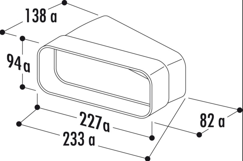 Dampkap toebehoren Novy 906418 detail 1