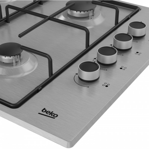 Taque de cuisson au gaz Beko HIGG64123SX detail 1