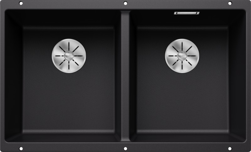 Anderhalve spoelbak Blanco 525987/actie vooraanzicht