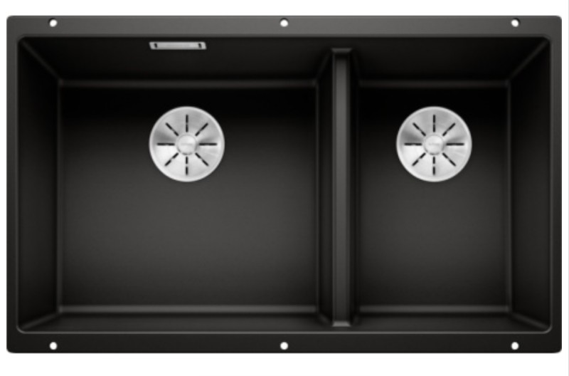 Anderhalve spoelbak Blanco 525991 vooraanzicht
