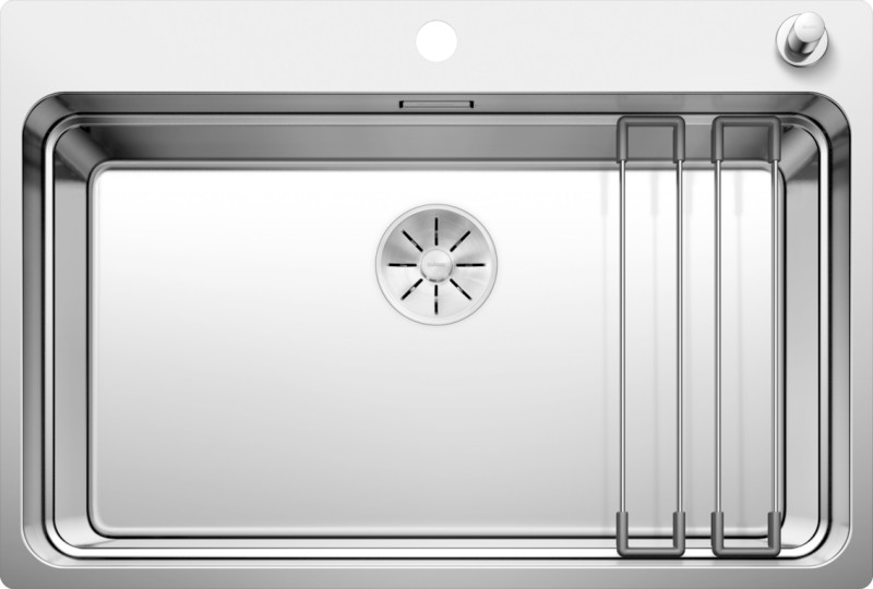Enkele spoelbak Blanco 524274/** vooraanzicht