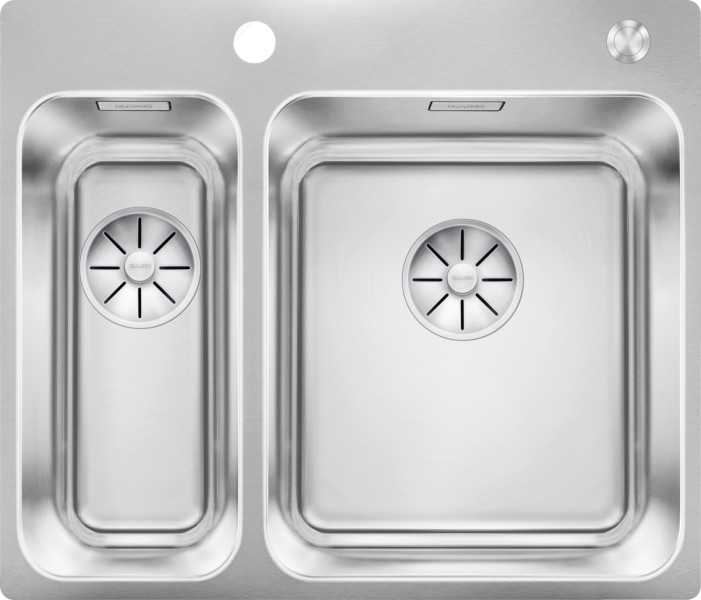 Anderhalve spoelbak Blanco 526132/** vooraanzicht
