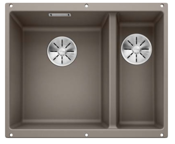 Evier 1 1/2 bassin Blanco 523556/** vooraanzicht