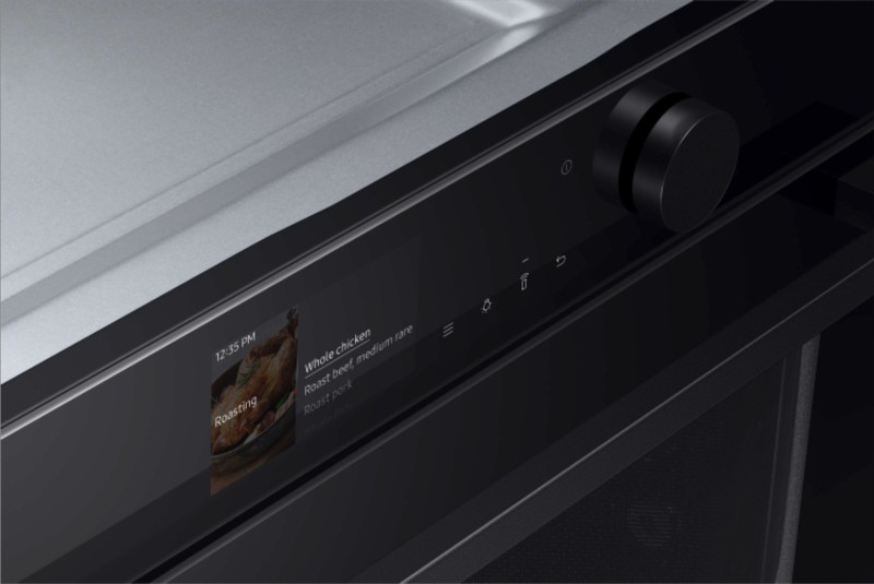 Combi : four + micro-ondes Samsung NQ5B6753CAK / ZWART ONYX detail 2