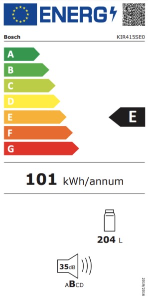 Frigo intégrable hauteur 122cm Bosch KIR415SE0 detail 5
