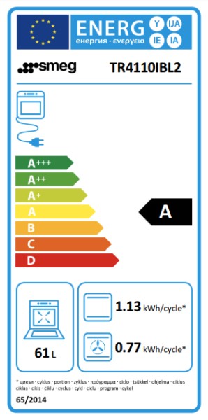 Cuisinière induction Smeg TR4110IBL2 detail 4