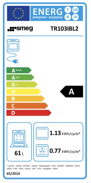 Fornuis inductie kookplaat Smeg TR103IBL2 detail 4