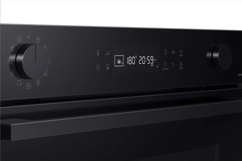 Combi : oven + microgolf Samsung NQ5B4553FBK / ZWART ONYX detail 2