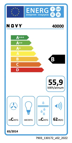 Taque de cuisson avec hotte intégrée Novy 40 000 / Novy Up detail 4