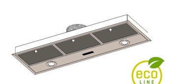 Hotte aspirante sans moteur Venduro F80/S vooraanzicht