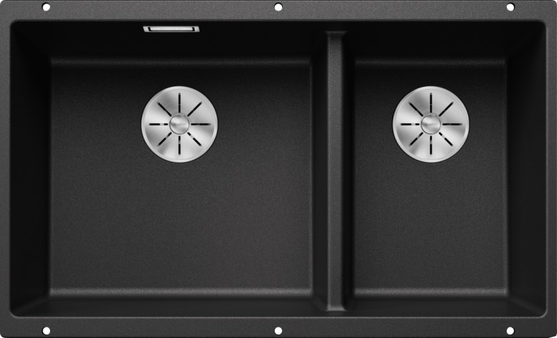 Anderhalve spoelbak Blanco 523151 vooraanzicht