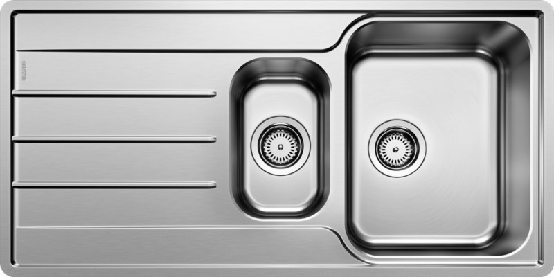 Evier 1 1/2 bassin Blanco 523032/** vooraanzicht