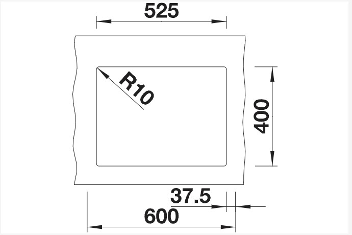 Evier 1 1/2 bassin Blanco 523548/** detail 1
