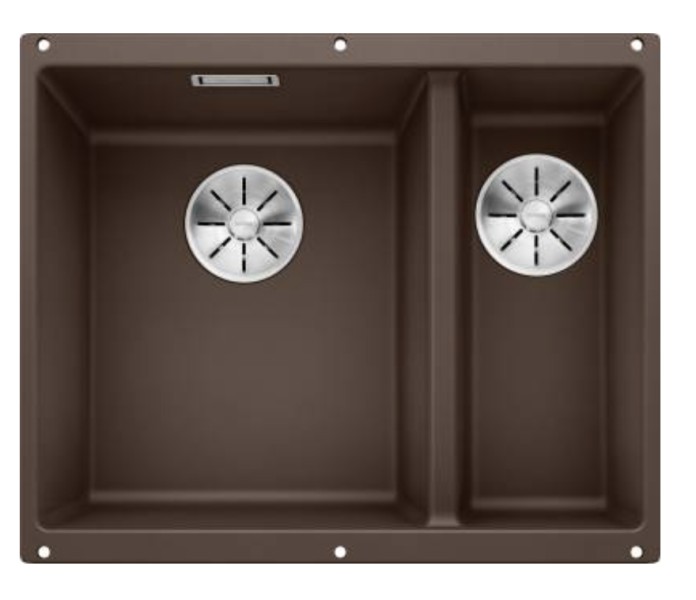 Anderhalve spoelbak Blanco 523557/** vooraanzicht