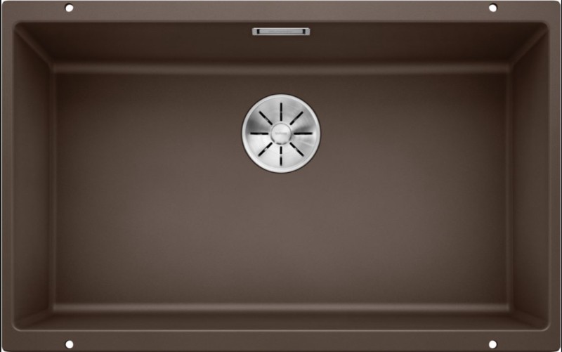 Enkele spoelbak Blanco 523451/** vooraanzicht