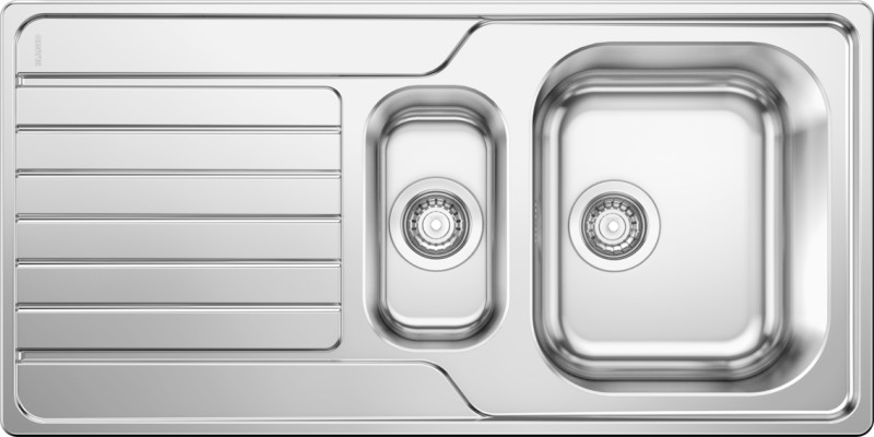 Evier 1 1/2 bassin Blanco 523375/** vooraanzicht