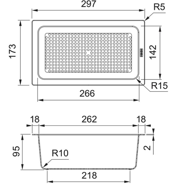 Evier accessoires Franke 300618 detail 3