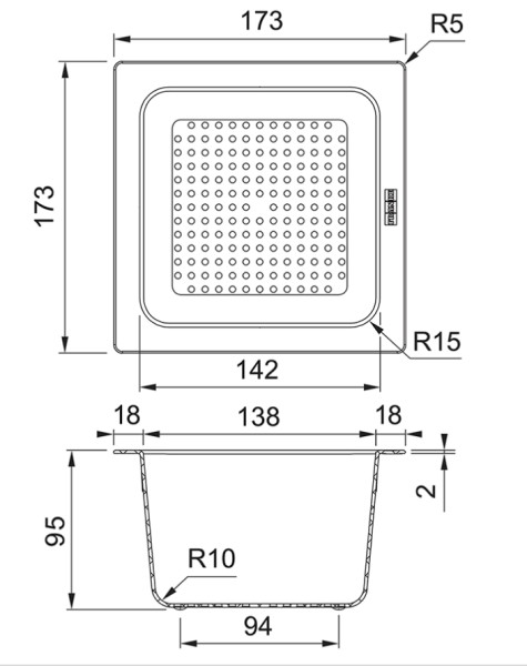 Evier accessoires Franke 300619 detail 3