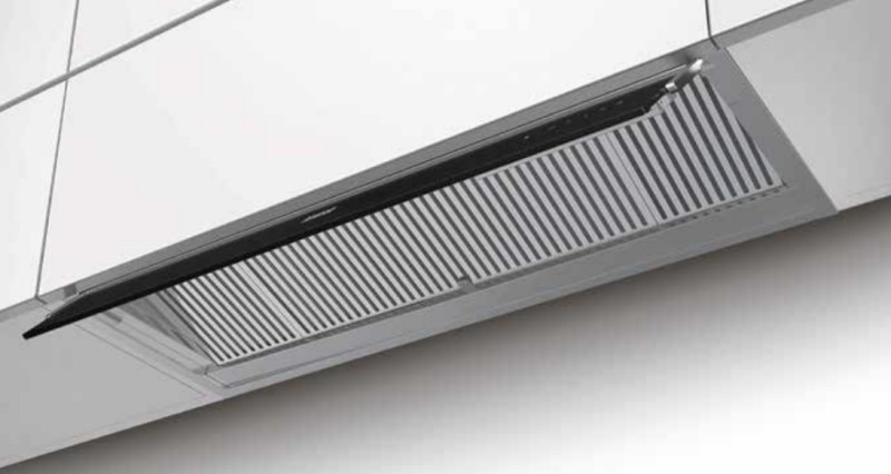 Dampkap inbouwgroep Franke FSTDF1200X vooraanzicht