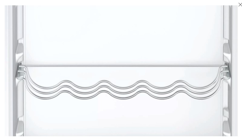 Frigo accessoires Bosch KSZB6R00 vooraanzicht