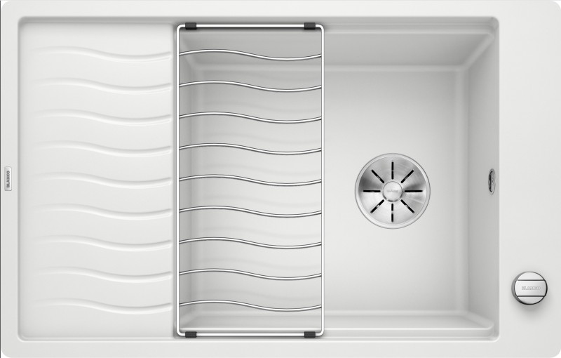 Enkele spoelbak Blanco 524857 vooraanzicht