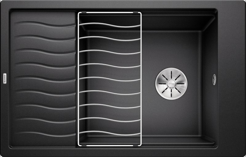 Enkele spoelbak Blanco 524844 vooraanzicht