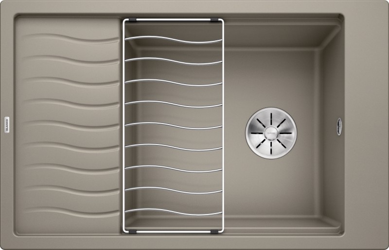 Enkele spoelbak Blanco 524851 vooraanzicht