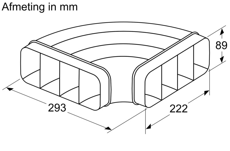 Dampkap toebehoren Bosch HEZ9VDSB1 detail 1
