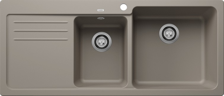 Anderhalve spoelbak Blanco 525785 vooraanzicht