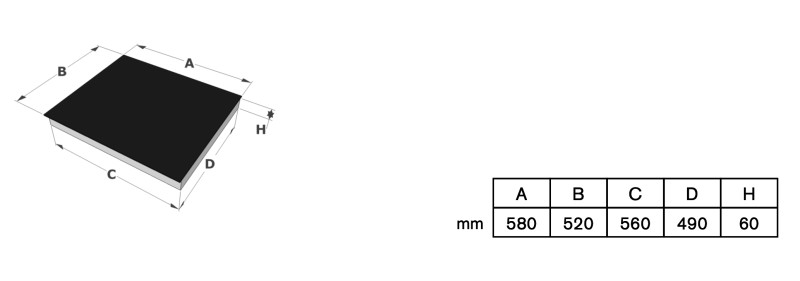 Taque de cuisson modulaires Novy 3754 detail 4