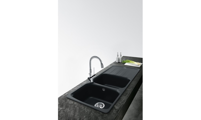 Dubbele spoelbak Franke AZG621OX1 detail 1